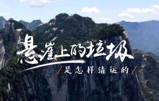 环卫工在近90度悬崖捡矿泉水瓶 背后真相实在让人惊愕