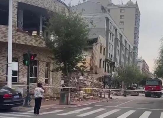 黑龙江佳木斯一宾馆发生坍塌 内幕曝光简直太意外了