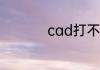 cad打不开是什么原因