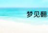 梦见翻车但是人没事