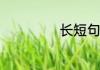 长短句的相关知识