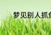 梦见别人抓鱼代表什么意思呢