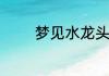 梦见水龙头没关是什么意思