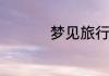 梦见旅行袋是什么预兆