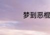 梦到恶棍代表什么预兆