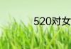 520对女友表白的话语