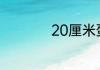 20厘米蛋糕是多少寸