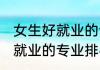女生好就业的专业排名前十名 女生好就业的专业排名前十名是哪些