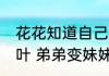 花花知道自己的弟弟变妹妹了吗    和叶 弟弟变妹妹 怎么回事