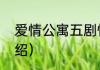 爱情公寓五剧情（爱情公寓五剧情介绍）