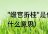 “蟾宫折桂”是什么意思啊（六月折桂什么意思）
