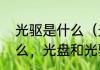 光驱是什么（光盘是什么，光驱是什么，光盘和光驱的区别是什么）