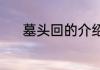 墓头回的介绍（墓头回草别名）