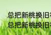 总把新桃换旧符的上一句是什么？（总把新桃换旧符的上一句是啥）