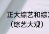 正大综艺和综艺大观的区别？很怀念（综艺大观）