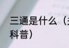 三通是什么（关于三通是什么的简单科普）
