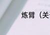 炼臂（关于炼臂的简述）