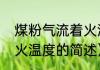 煤粉气流着火温度（关于煤粉气流着火温度的简述）