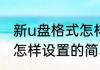 新u盘格式怎样设置（关于新u盘格式怎样设置的简单科普）