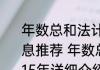 年数总和法计提折旧为什么是15年消息推荐 年数总和法计提折旧为什么是15年详细介绍