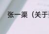 张一渠（关于张一渠的简单科普）