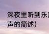 深夜里听到乐声（关于深夜里听到乐声的简述）