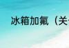 冰箱加氟（关于冰箱加氟的简述）
