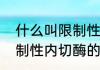 什么叫限制性内切酶（关于什么叫限制性内切酶的简单科普）