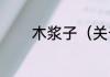 木浆子（关于木浆子的简述）