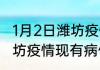 1月2日潍坊疫情累计确诊人数 山东潍坊疫情现有病例多少