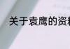 关于袁鹰的资料(袁鹰的个人简介)