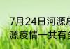 7月24日河源总共有多少疫情 广东河源疫情一共有多少例