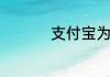 支付宝为什么打不开了