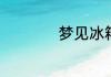 梦见冰箱是什么意思
