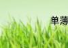 单薄简单介绍