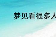 梦见看很多人打架有什么征兆