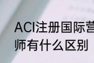 ACI注册国际营养师和国际注册营养师有什么区别