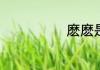 麽麽是什么意思