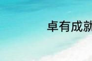 卓有成就是什么意思