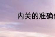 内关的准确位置和作用简述