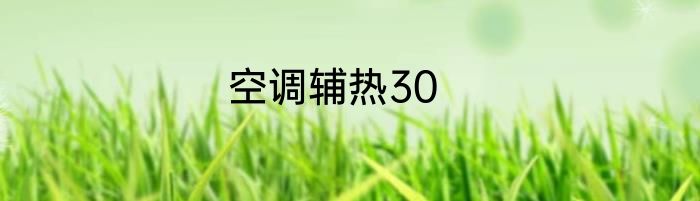 空调辅热30