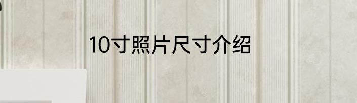 10寸照片尺寸介绍