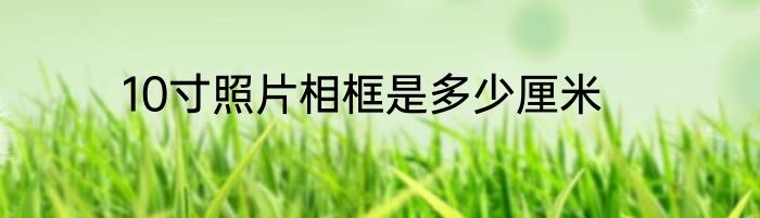 10寸照片相框是多少厘米
