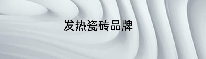 发热瓷砖品牌
