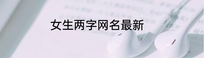 女生两字网名最新