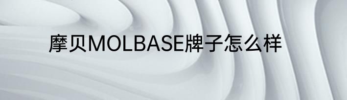 摩贝MOLBASE牌子怎么样