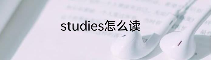 studies怎么读