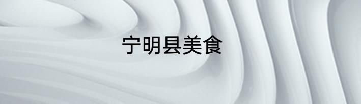 宁明县美食