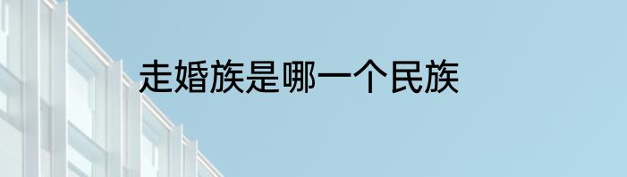 走婚族是哪一个民族