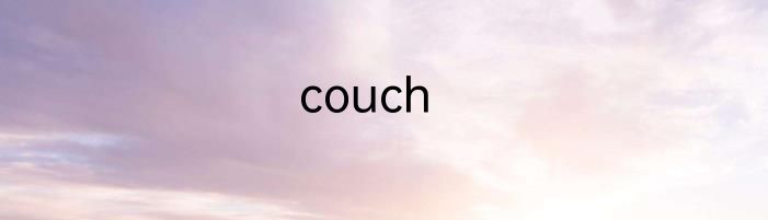 couch